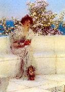 Alma Tadema The Year is at the Spring oil painting reproduction